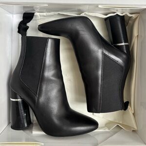 3.1 Phillip Lim Drum - 105MM Chelsea Boot in Black Leather